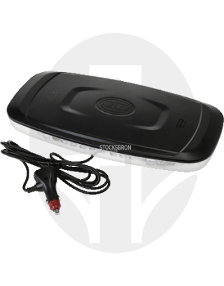 Varningsljusramp 10-30V LED 400mm - Lastbil, Släp, Trailer, Släpvagn, Lastmaskin, Traktor, Grävmaskin, Hjullastare, Dumper, Skogsmaskin, Tröska, Vagn, Släpvagn