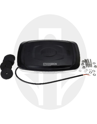 Varningsljusramp 10-30V LED 255mm - Lastbil, Släp, Trailer, Släpvagn, Lastmaskin, Traktor, Grävmaskin, Hjullastare, Dumper, Skogsmaskin, Tröska, Vagn, Släpvagn