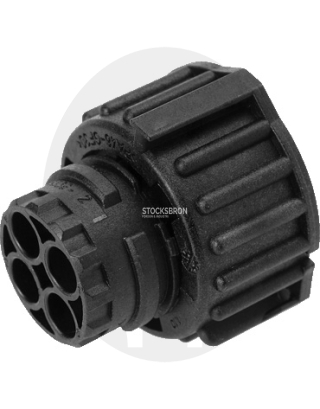 Kontaktstycke 3-polig AMP Tyco RK 2.5 -  Kabelskor, Lastbil, Buss, Släp, Trailer, Traktor, Entreprenad, Grävmaskin, Hjullastare, Lastmaskin