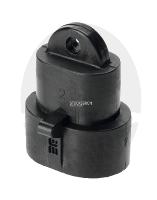 Blindlock för 2-polig Superseal -  Kabelskor, Lastbil, Buss, Släp, Trailer, Traktor, Entreprenad, Grävmaskin, Hjullastare, Lastmaskin